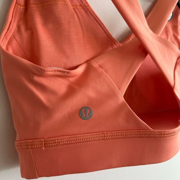 NWT salmon “Envital” Lululemon sports bra - Picture 9 of 11